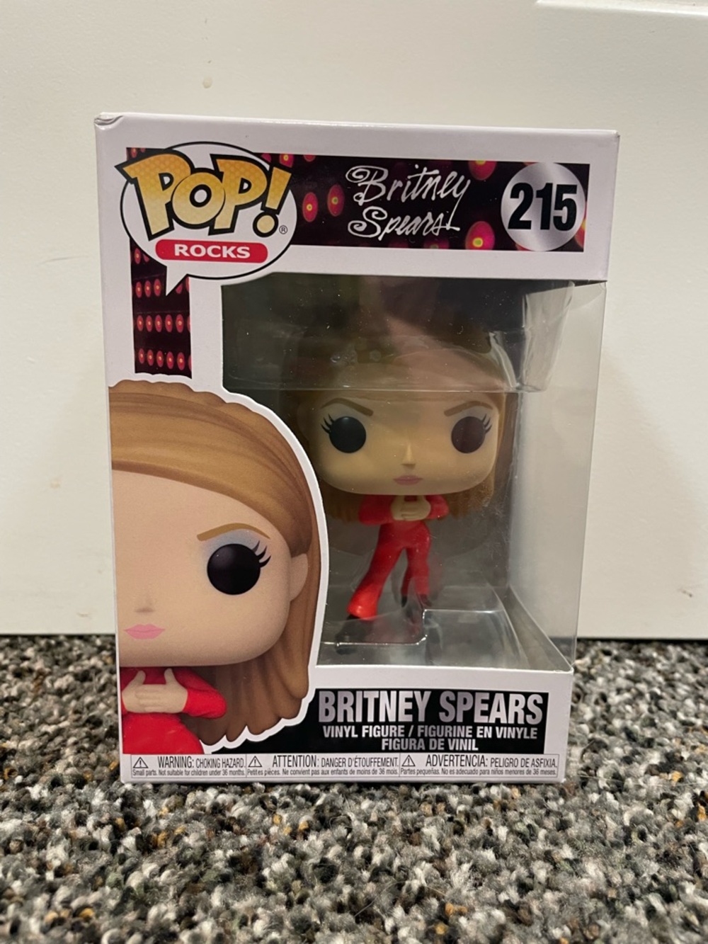 Funko Pop! Rocks Britney Spears Figure - Oops I Did It Again- NIB